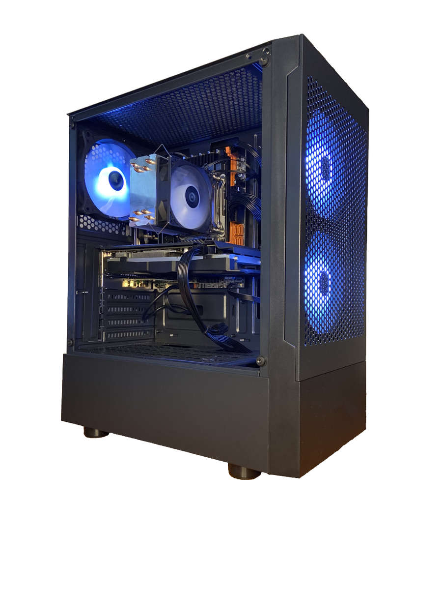 PC Desktops & AllinOnes Smooth 1080p Gaming Computer Build (RX580 8